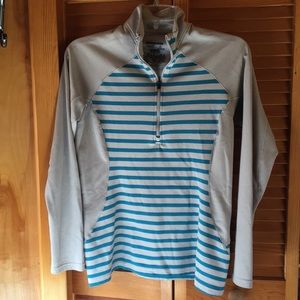 Patagonia Capilene3 Midweight  SzS Striped Zip